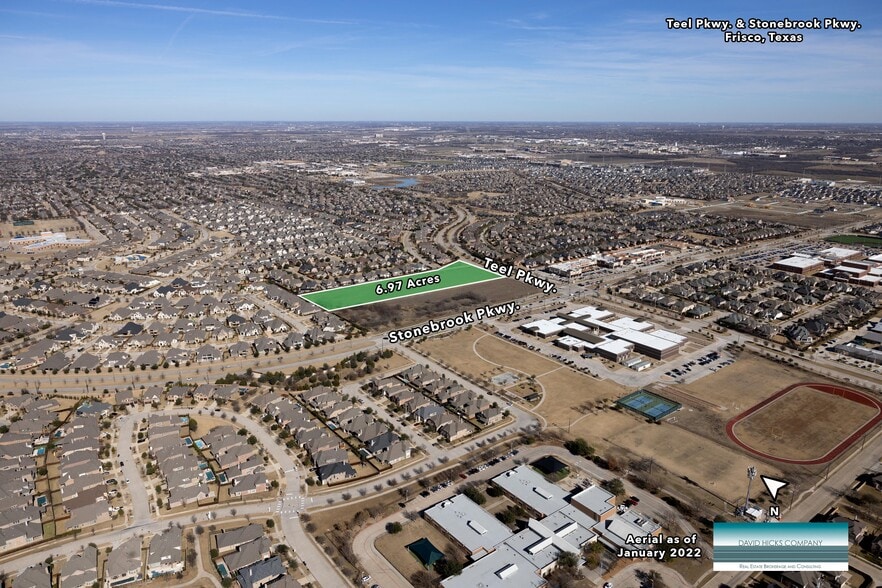 More Photos Of Teel Pky @ Stonebrook Pky, Frisco Land For Sale