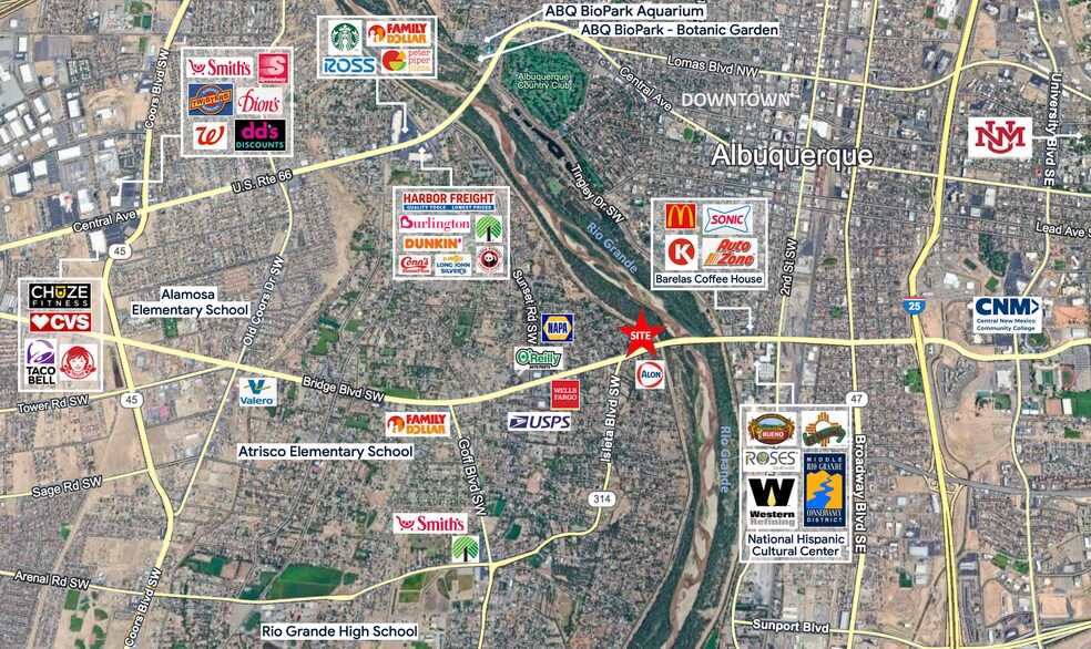 More Photos Of 708 Bridge SW blvd, Albuquerque Land For Sale