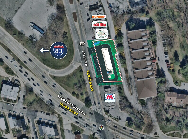 More Photos Of 4531 Falls rd, Baltimore Land For Lease