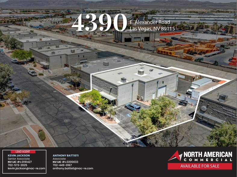 Primary Photo Of 4390 E Alexander Rd, Las Vegas Warehouse For Sale
