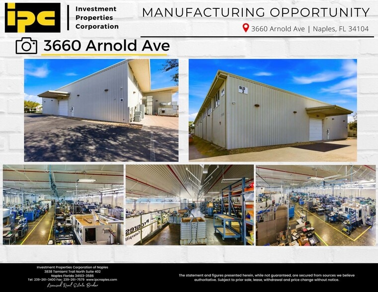 More Photos Of 3660 Arnold Ave, Naples Distribution For Lease