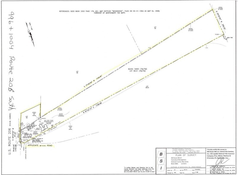 More Photos Of 1004 Route 206 Hwy, Montgomery Land For Sale