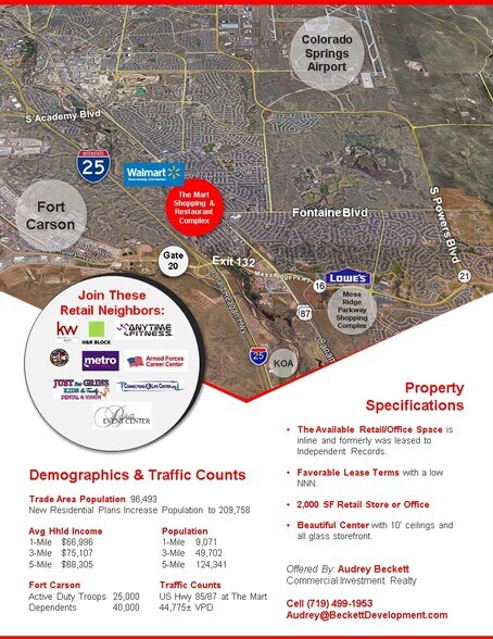 More Photos Of 6436 S Hwy 85-87, Colorado Springs General Retail For Sale