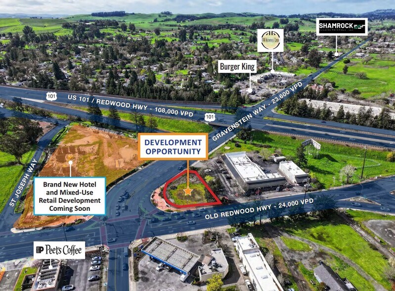 More Photos Of 7675 Old Redwood Hwy, Cotati Land For Sale