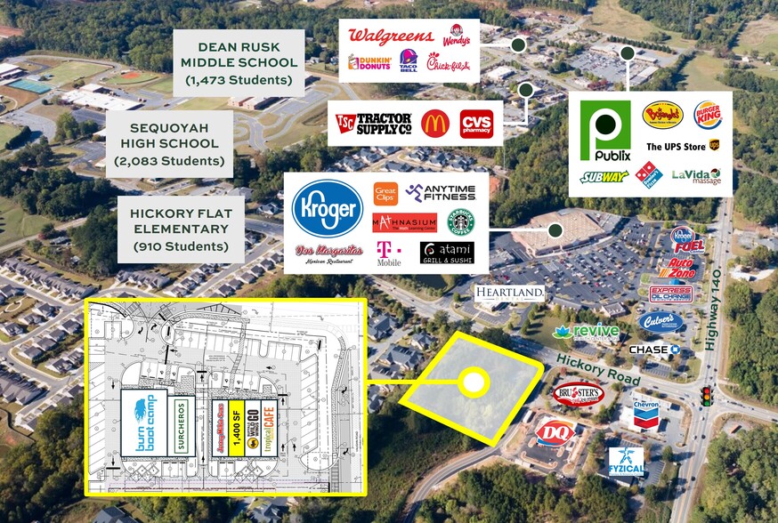 Primary Photo Of Hickory Road and Vaughan Road, Canton Freestanding For Lease