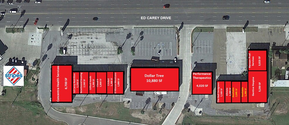 More Photos Of 216-410 N Ed Carey Dr, Harlingen Freestanding For Lease