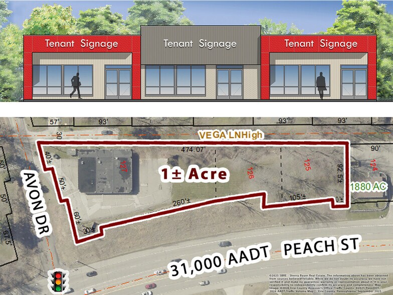 Primary Photo Of 6074 Peach St, Erie Office For Lease