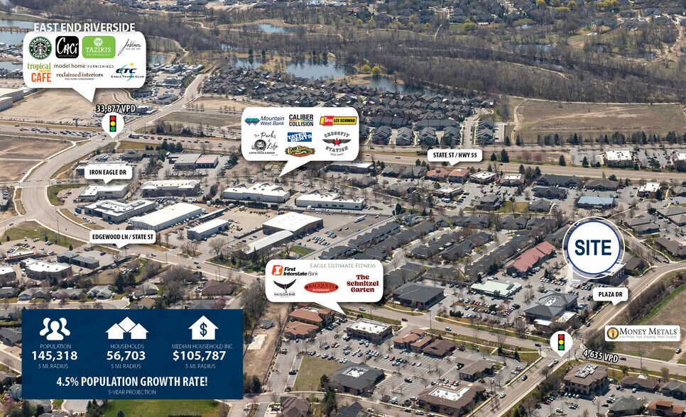 More Photos Of 1119 E State St, Eagle Office For Lease