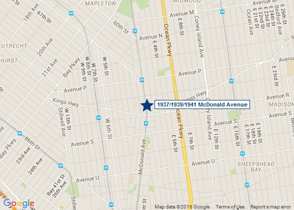 More Photos Of 1937 McDonald Ave, Brooklyn Storefront Retail Office For Lease