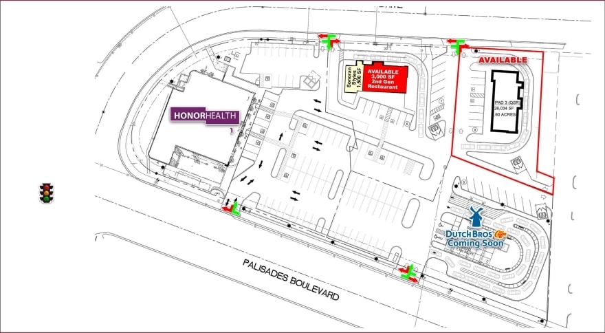 More Photos Of NEC of La Montana Dr & Palisades Blvd, Fountain Hills Land For Lease