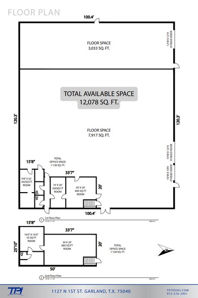 More Photos Of 1127 N 1st St, Garland Warehouse For Sale