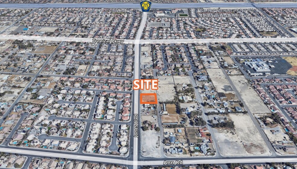 Primary Photo Of 5740 N Jones Blvd, Las Vegas Land For Sale