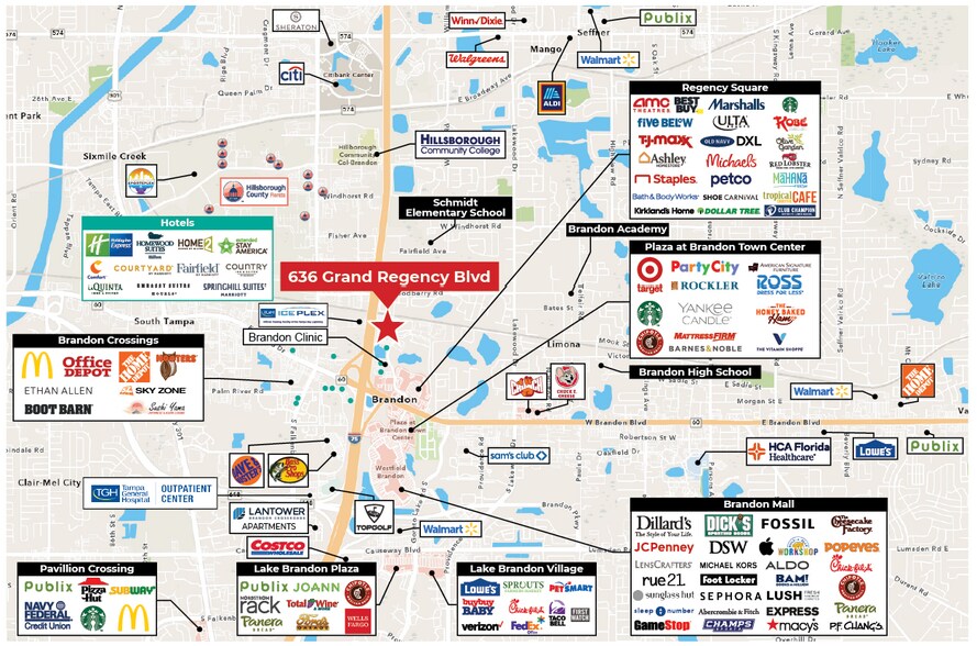 More Photos Of 636 Grand Regency Blvd, Brandon Office For Sale