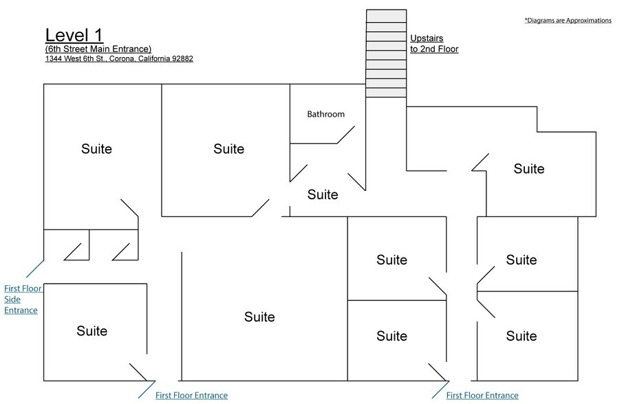 More Photos Of 1344 W 6th St, Corona Office For Sale