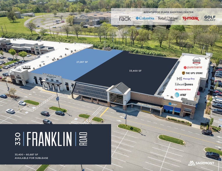 More Photos Of 300-330 Franklin Rd, Brentwood Storefront Retail Office For Lease