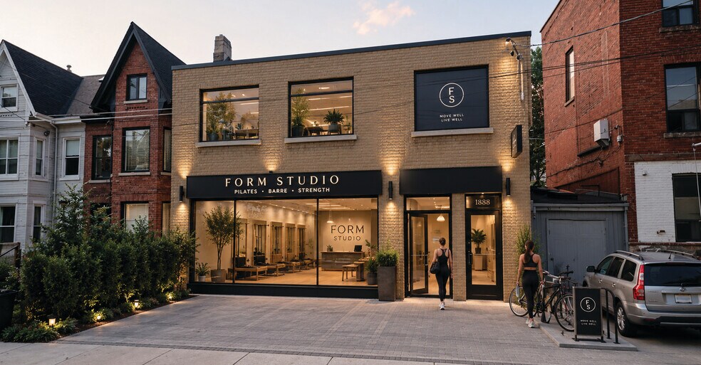 More Photos Of 186-188 Strachan Ave, Toronto Storefront Retail Office For Sale