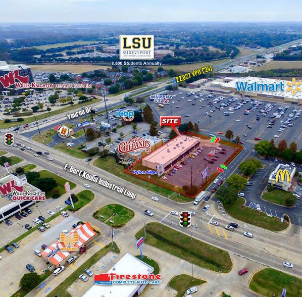 Primary Photo Of 1655 E Bert Kouns Industrial Loo Expy, Shreveport Unknown For Lease