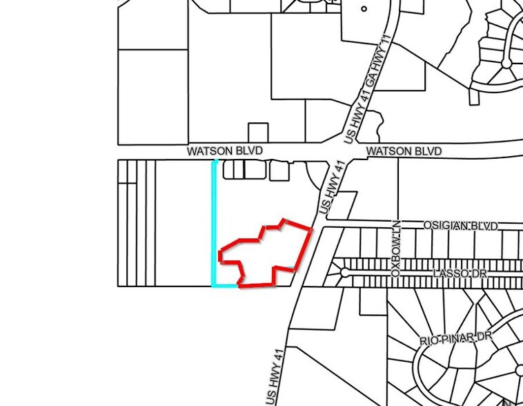 More Photos Of N. Hwy 41 @ Osigian Blvd., Warner Robins Land For Sale