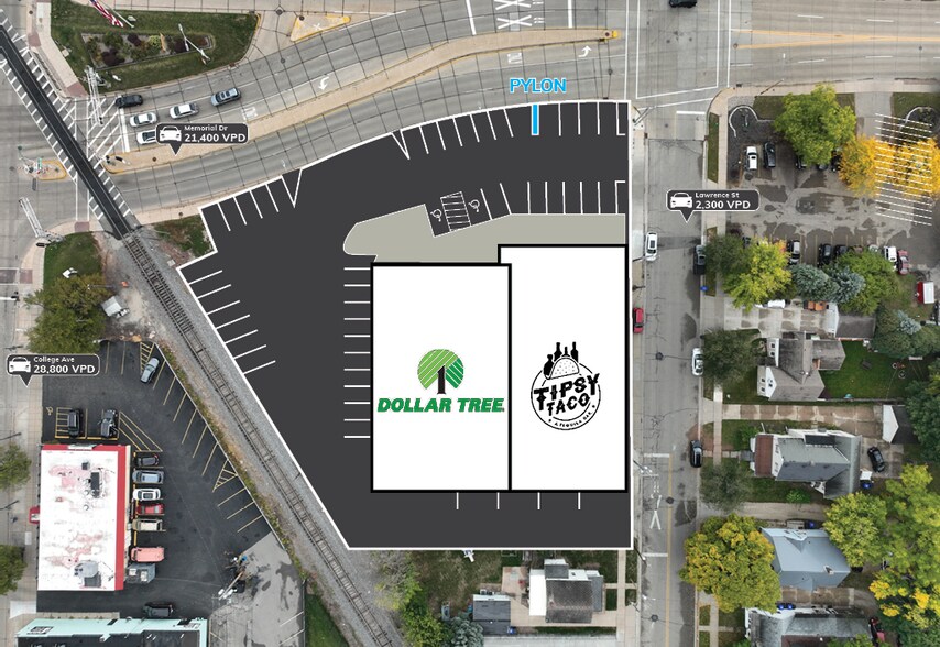 More Photos Of 127 S Memorial Dr, Appleton Restaurant For Sale