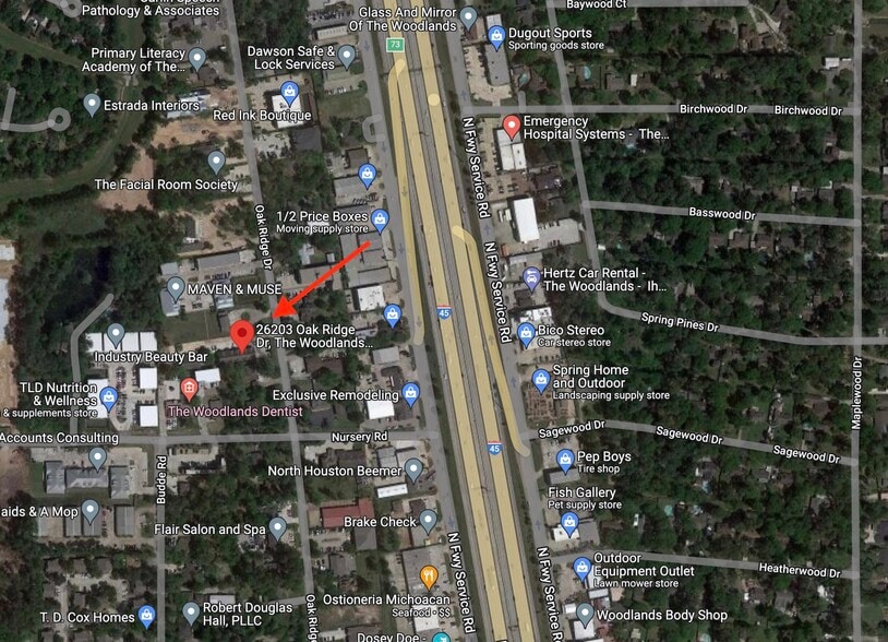 More Photos Of 26203 Oak Ridge Dr, Spring Office For Sale