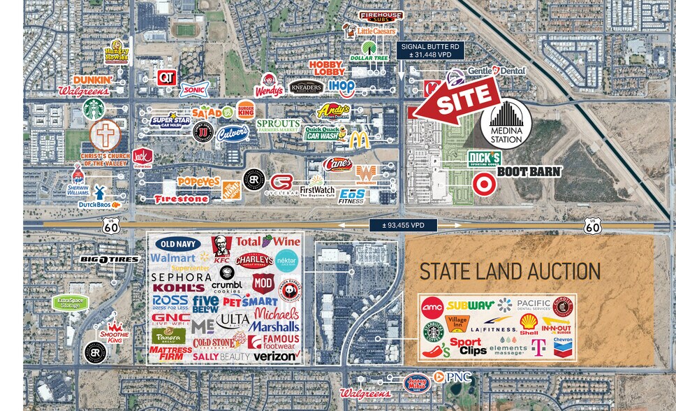 More Photos Of 1235 S Signal Butte Rd, Mesa General Retail For Sale