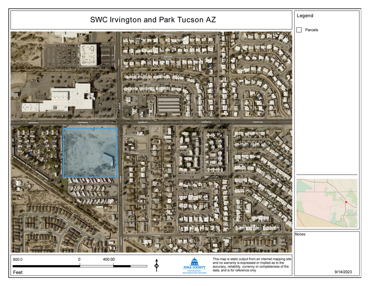 Primary Photo Of 4940 S Park Ave, Tucson Land For Sale