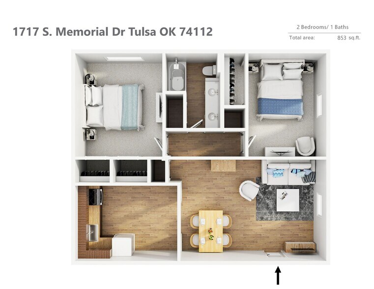 More Photos Of 1713 S Memorial Dr, Tulsa Apartments For Sale