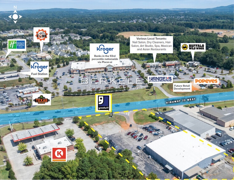 More Photos Of 7105 Highway 72 W, Huntsville Light Manufacturing For Sale