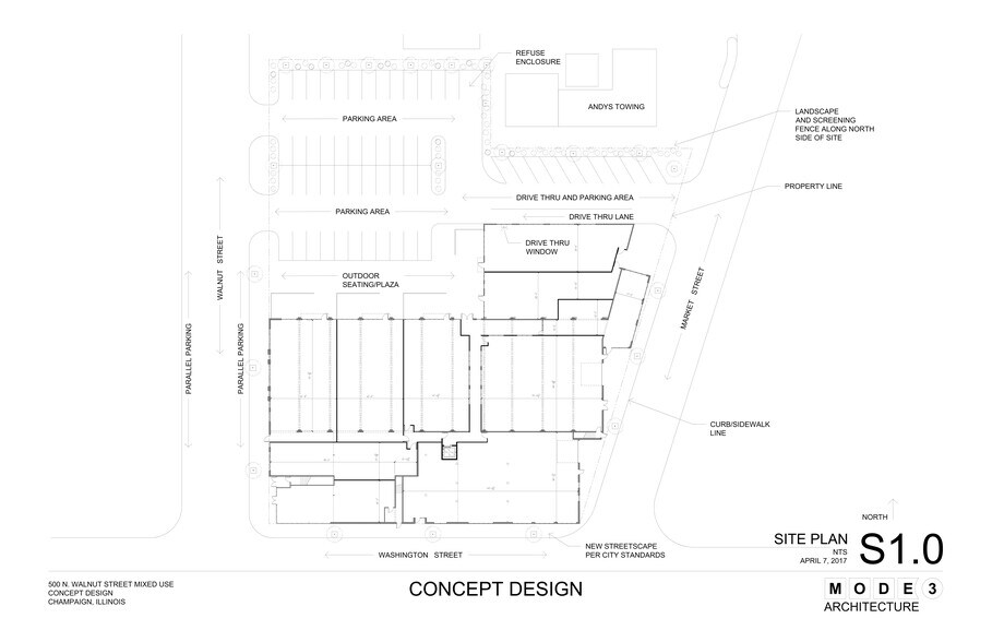 More Photos Of 500 N Walnut St, Champaign Storefront Retail Office For Lease
