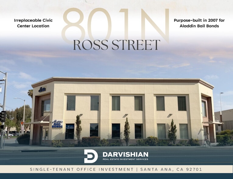 Primary Photo Of 801 N Ross St, Santa Ana Office For Sale
