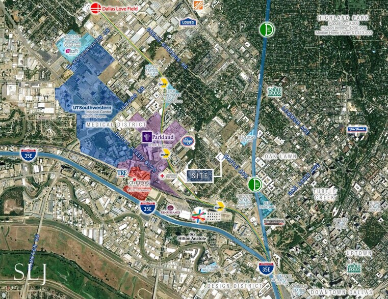 Maple Ave & Lucas Dr, Dallas, TX 75219 Land For Sale