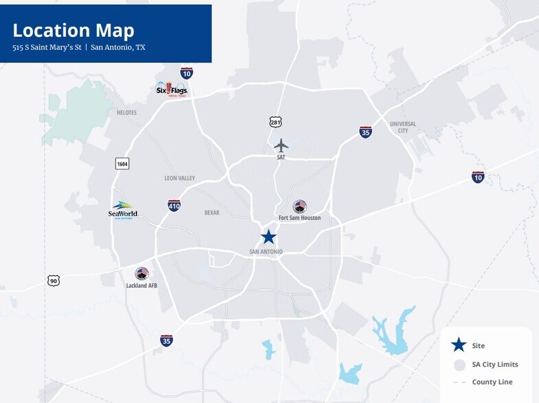 More Photos Of 515 S Saint Marys St, San Antonio Office For Sale