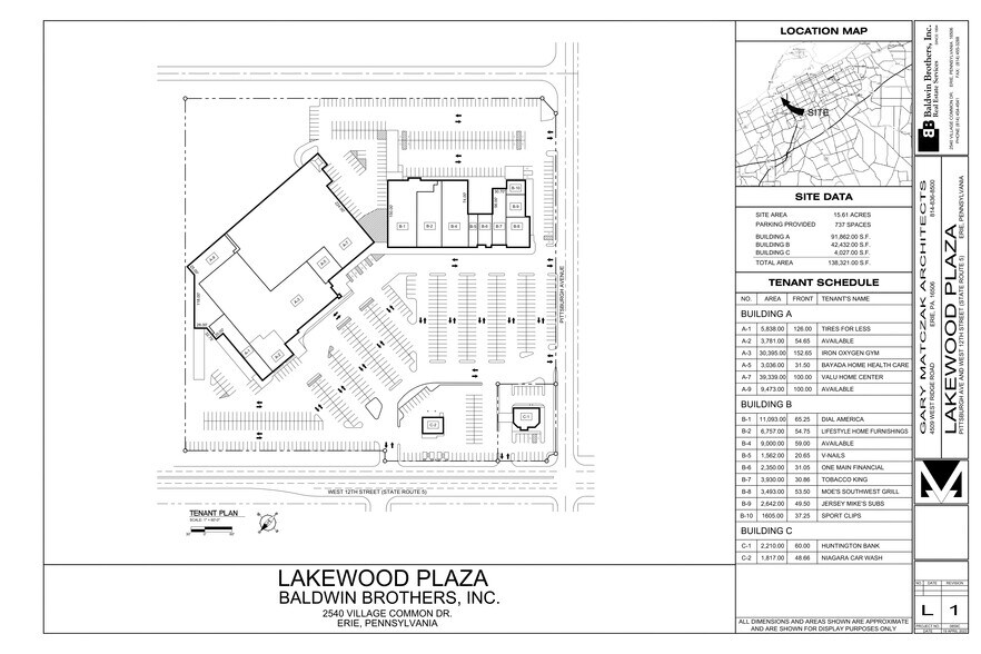 More Photos Of 2147-2185 W 12th St, Erie Unknown For Lease