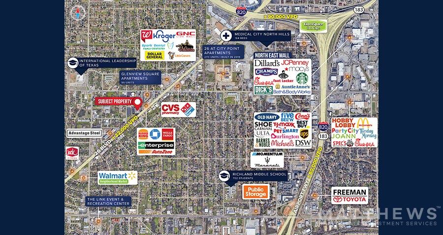 More Photos Of 7001 Boulevard 26, North Richland Hills Office For Lease