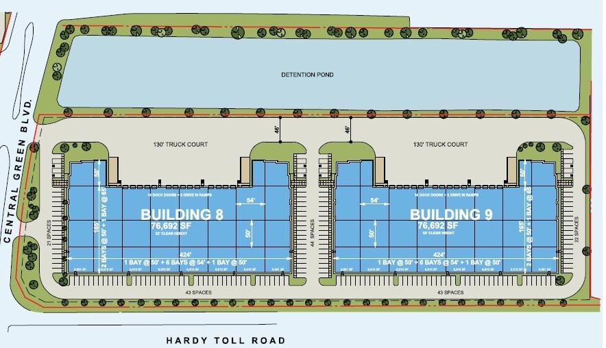 More Photos Of 16406 Central Green Blvd, Houston Warehouse For Lease
