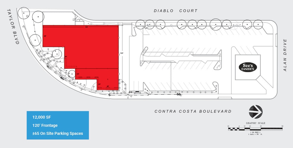 More Photos Of 1025-1035 Contra Costa Blvd, Pleasant Hill Freestanding For Lease