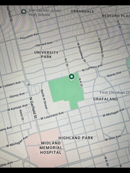 More Photos Of 2032-2040 W Cuthbert Ave, Midland Storefront For Lease