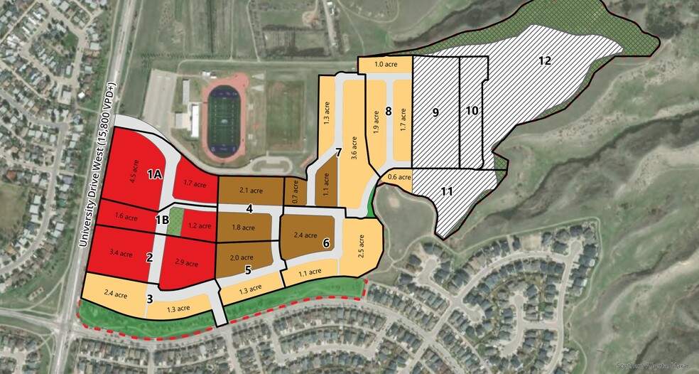More Photos Of 4095 University Dr W, Lethbridge Land For Lease