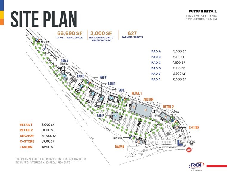 More Photos Of Kyle Cannon Rd & 1-11 NEC, Las Vegas Unknown For Lease
