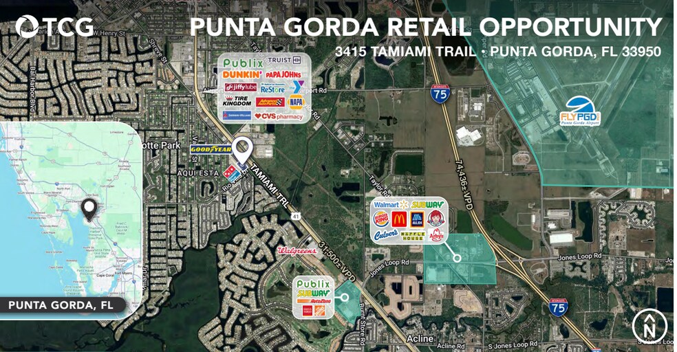 More Photos Of 3415 Tamiami Trl, Punta Gorda Freestanding For Lease