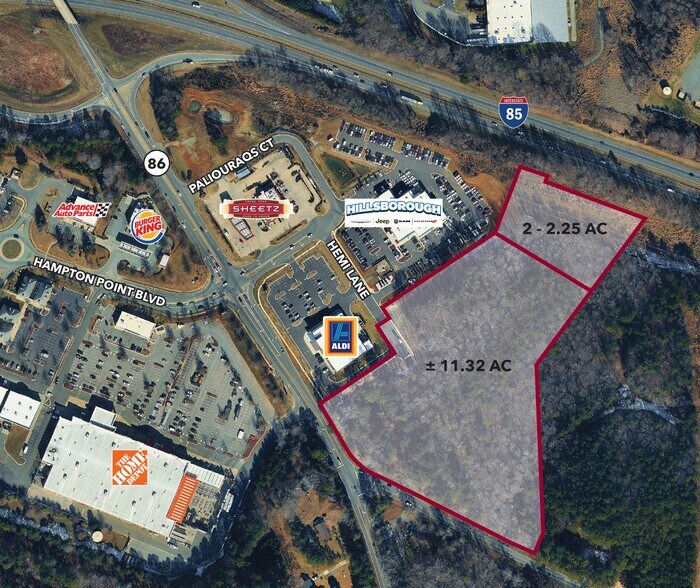 More Photos Of 2032 N Carolina 86, Hillsborough Land For Sale