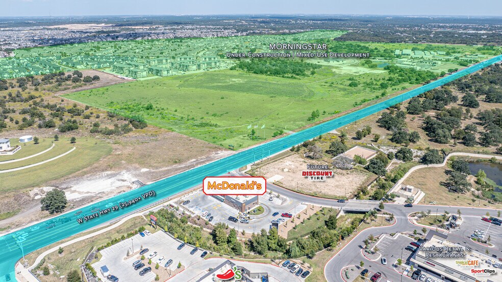 More Photos Of 8221 W State Highway 29, Georgetown Freestanding For Sale