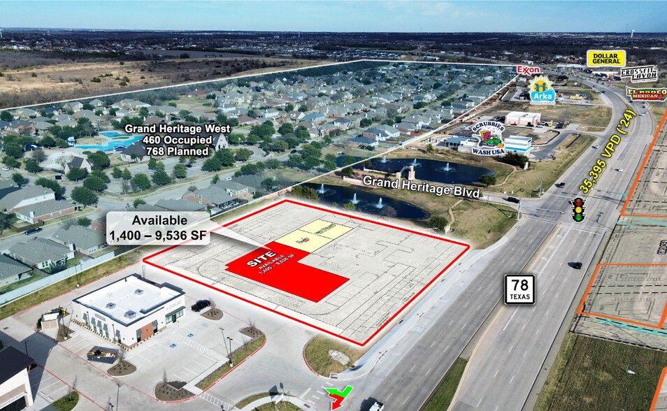 More Photos Of 774 Austin Ln, Lavon General Retail For Lease