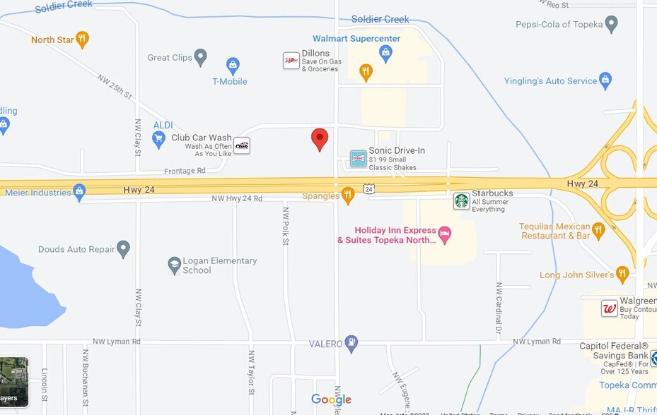 More Photos Of 801 NW 25th St, Topeka Bank For Sale