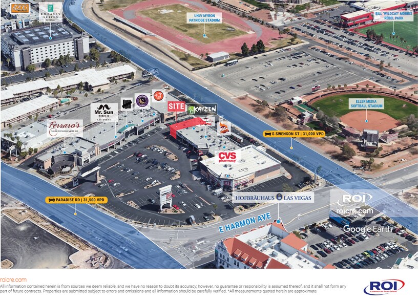 More Photos Of 4480 Paradise Rd, Las Vegas Storefront For Lease