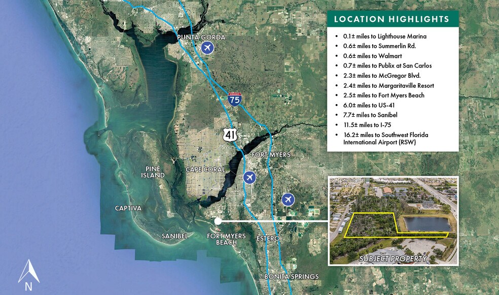 More Photos Of 17570 San Carlos Blvd, Fort Myers Land For Sale