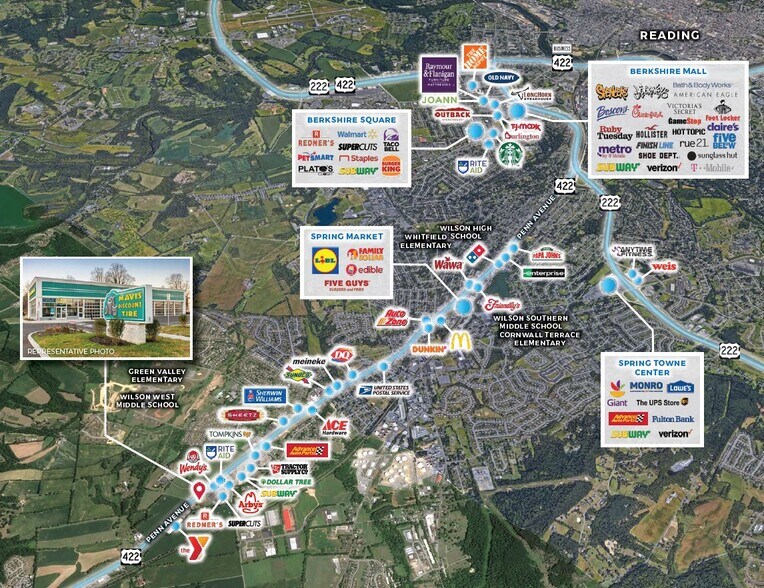 More Photos Of 4860 Penn Ave, Sinking Spring Storefront For Lease