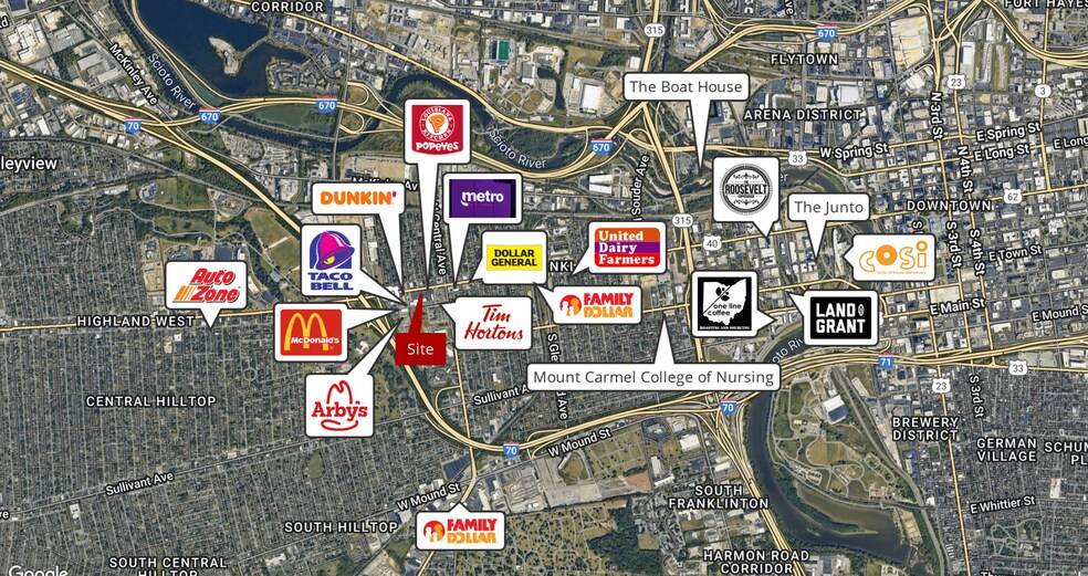 More Photos Of 1469-1537 W Broad St, Columbus Unknown For Lease