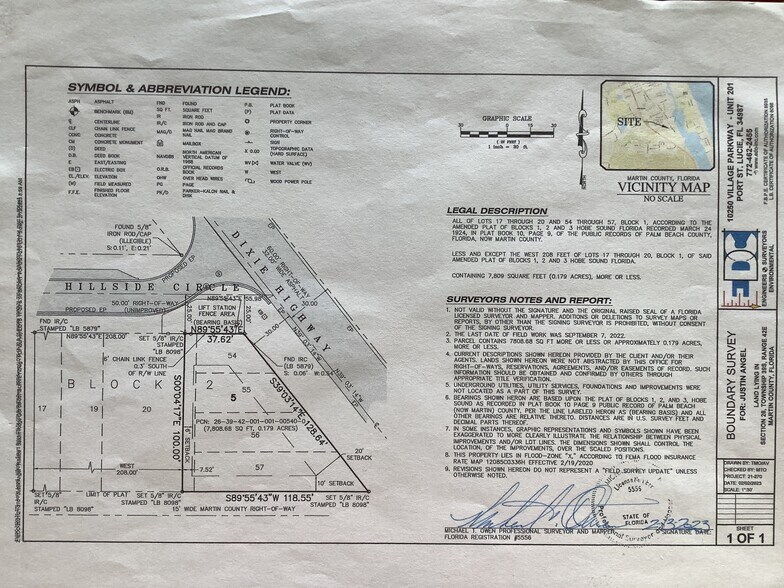 More Photos Of 1 Hillside Circle, Hobe Sound Land For Sale