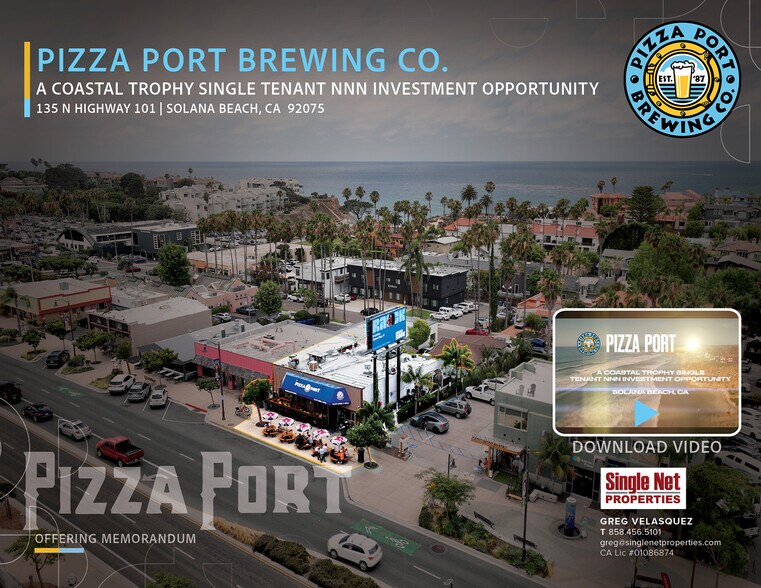 Primary Photo Of 135 N Highway 101, Solana Beach Restaurant For Sale
